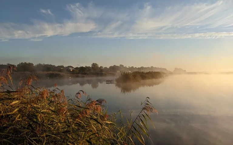 Риболовля на водоймі Розлив біля Степаня
